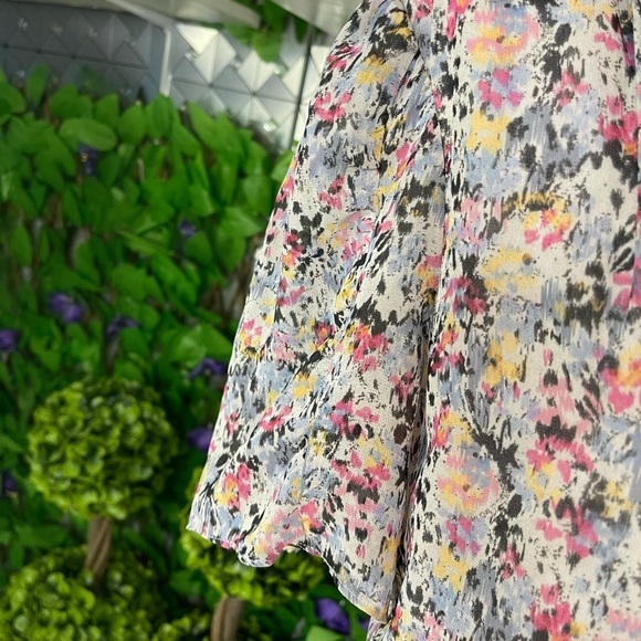 Allsaints Ilia Sketch Floral Blouse - Picture 8 of 13